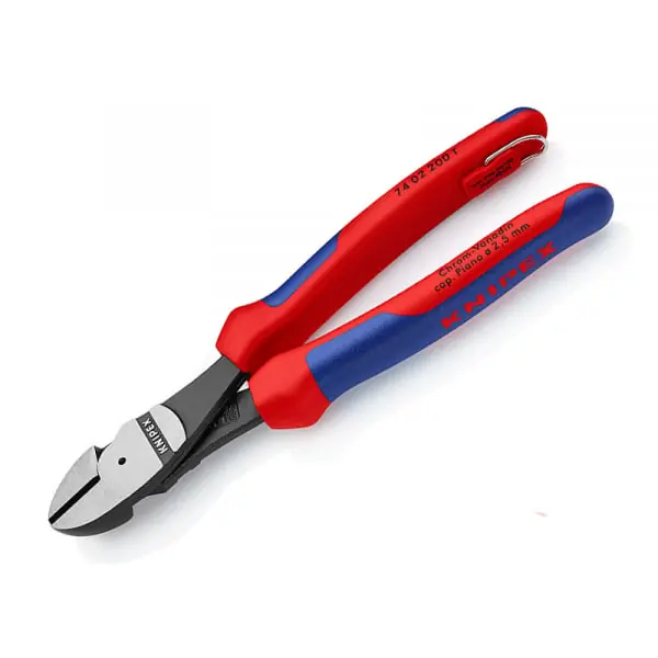 Cleste profesional cu tais diagonal Knipex 74 02 200 T, 200 mm Noutate