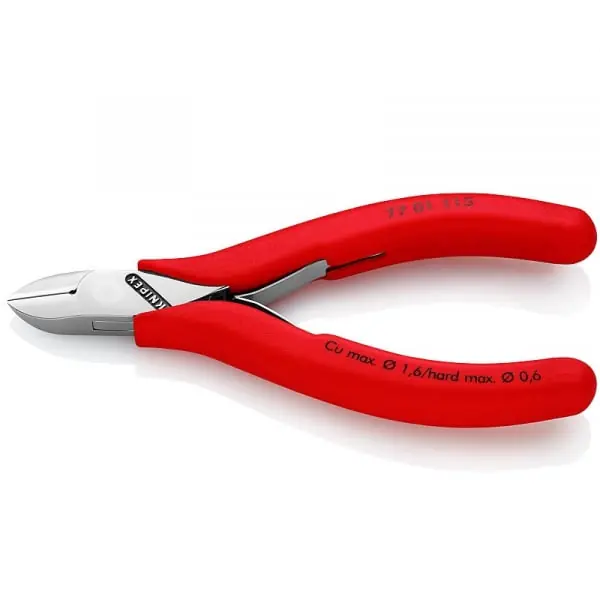 Cleste de electronist cu taiere diagonala Knipex 77 01 115, 115 mm Cumpărături sigure