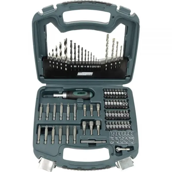 Trusa de burghie si biti Mannesmann 54375, 75 piese Ofertă specială