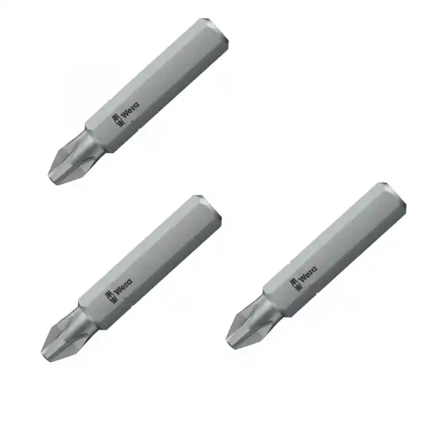 Ieftin Set biti pozidrive Wera 05134291001, PZ2 x 50 mm, 3 bucati