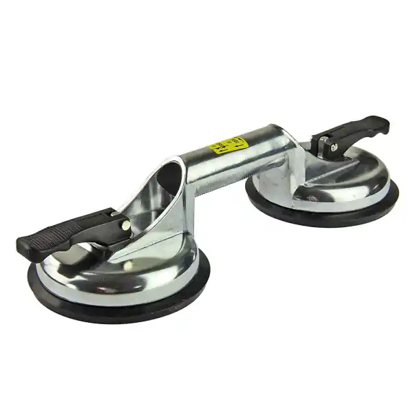 Dispozitiv pentru manipulat sticla cu doua ventuze Dema 17155, Ø120 mm Premium