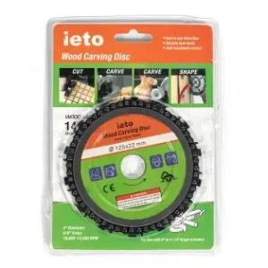 Disc cu lant 125mm pt polizor unghiular 5buc/set Livrare gratuită