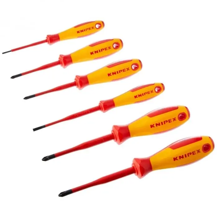 Set surubelnite electrician Knipex 00 20 12 V02, 6 piese Ultima șansă