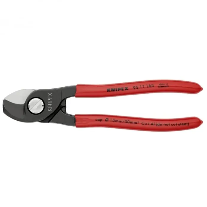 Foarfeca de taiat cabluri Knipex 95 11 165, 165 mm Cel mai vândut