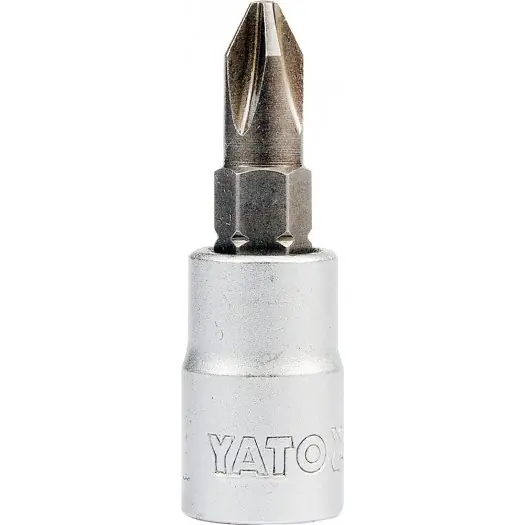 Bit ph 1 cu adaptor 1/4", 37mm YT-7673 Nu rata
