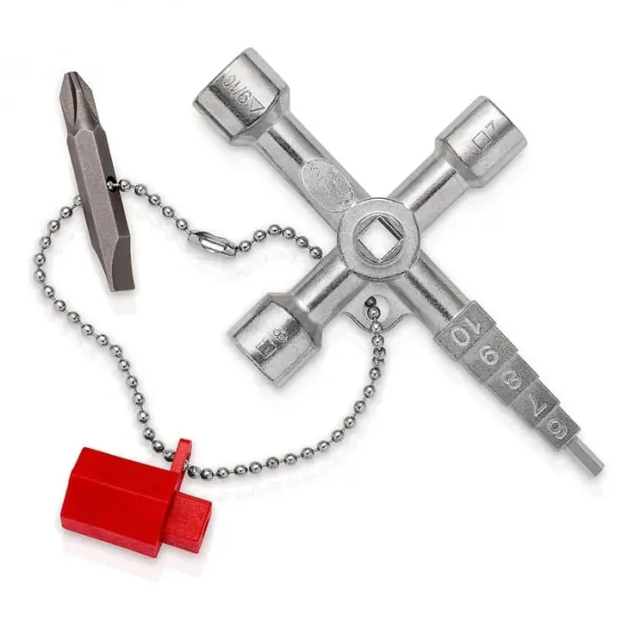 Cheie universala pentru tablouri Knipex 00 11 04, 10 in 1 Calitate înaltă