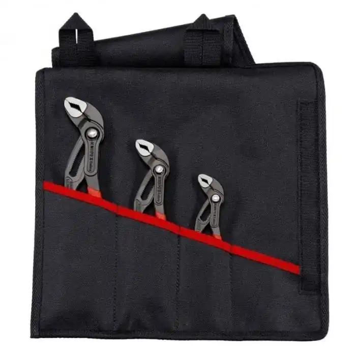 Nu rata Set clesti profesionali pentru instalator Cobra Knipex 00 19 55 S8, 125-250 mm, 3 piese