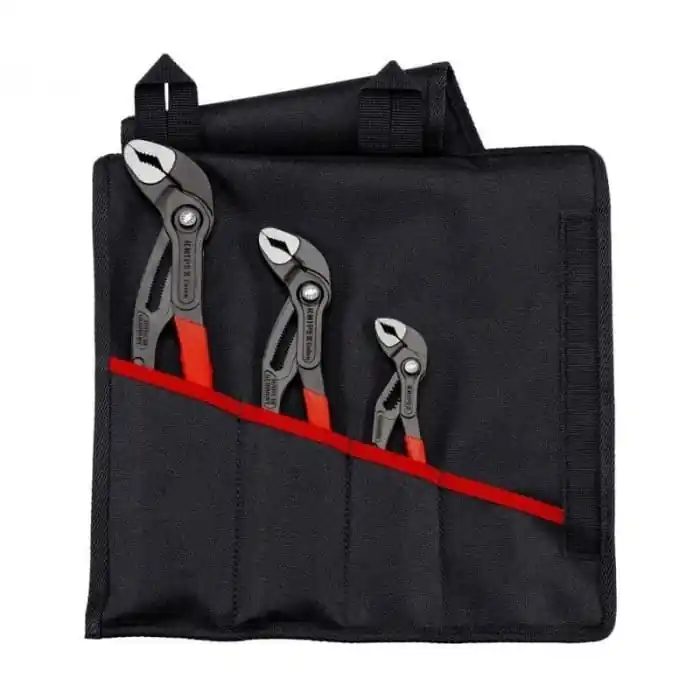 Set clesti profesionali pentru instalator Cobra Knipex 00 19 55 S9, 150-300 mm, 3 piese Preț promoțional