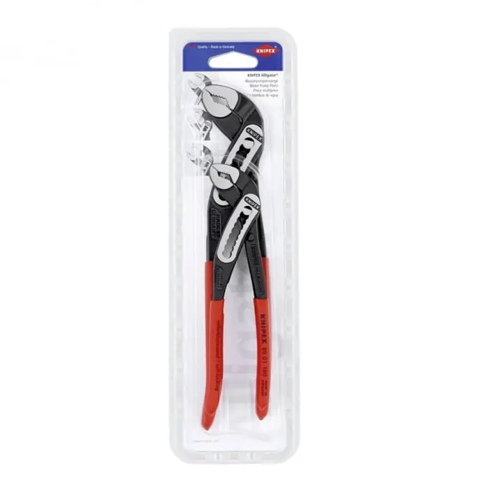 Set clesti pentru instalator Alligator Knipex 00 31 20 V02, 180-250 mm, 2 piese Preț redus