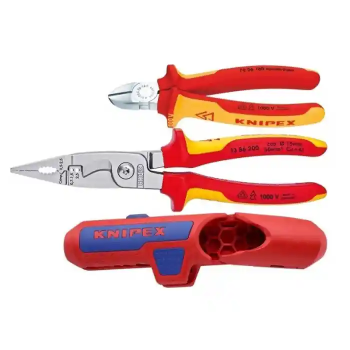 Set scule de mana izolate Knipex 00 31 30 BK V01, 3 piese Preț redus