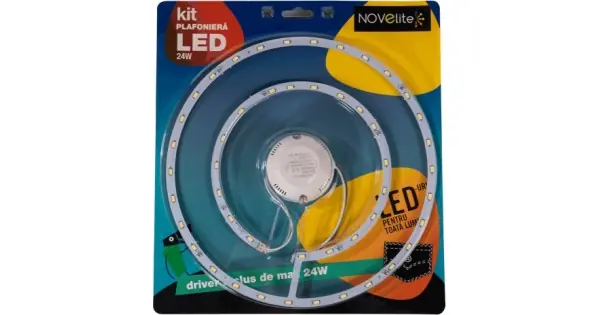 Retur ușor Kit LED Plafoniera 24W 2700K