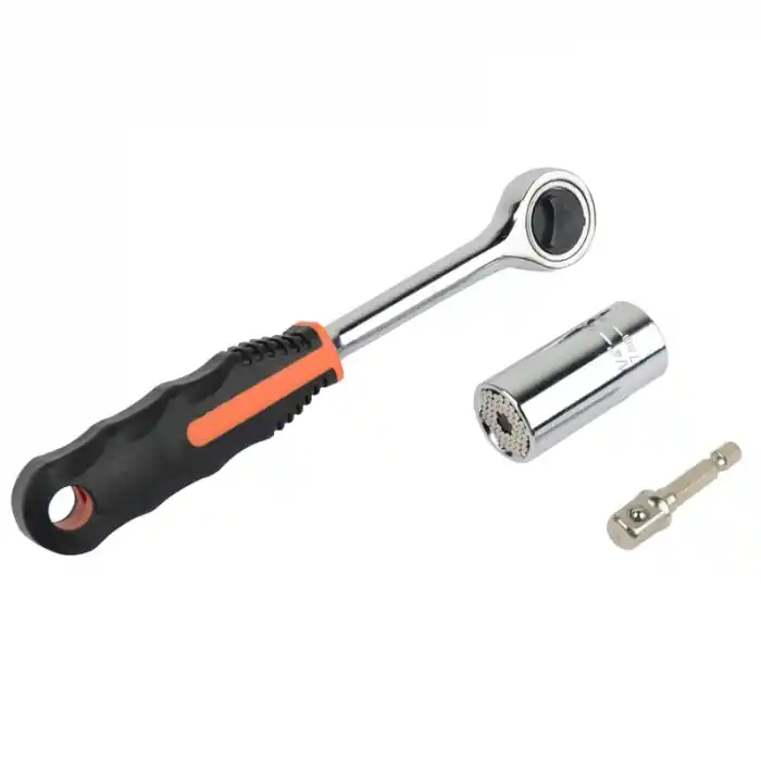 Transport gratuit Set antrenor cu clichet si capat de tubulara 1/4'' Mannesmann 00190, Ø7-19 mm, 3 piese