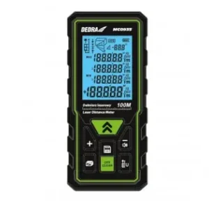 Telemetru laser masurat distante ,100m, IP54, Dedra MC0935 Super ofertă