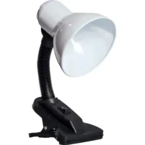 Lampa Birou Clip Alb 1XE27 60W Ieftin