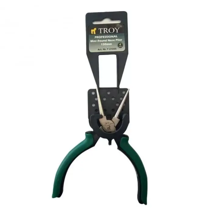 Expediere rapidă Cleste mini de inchidere pentru inele de siguranta Troy 21055, 130 mm