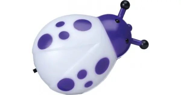 Bestseller Lampa de Veghe BUBURUZA cu LEDX 0.1W Culoare Mov