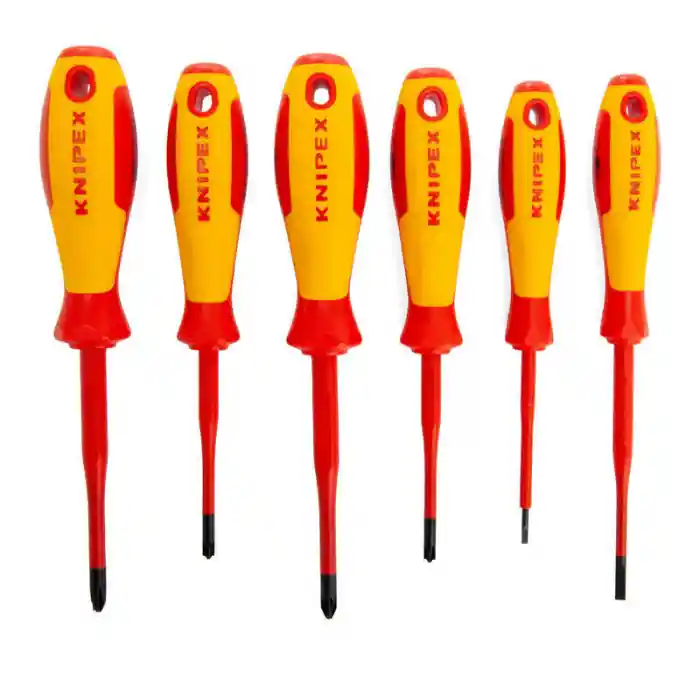 Ultima șansă Set surubelnite electrician Knipex 00 20 12 V05, 6 piese