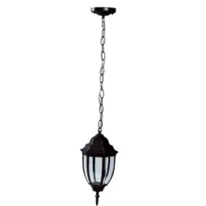 Super ofertă Lampa Gradina Corint Negru 1XE27 60W IP44