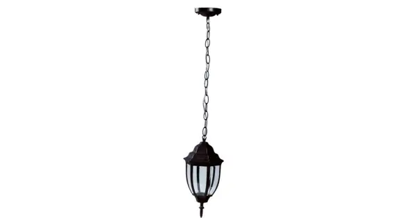 Super ofertă Lampa Gradina Corint Negru 1XE27 60W IP44