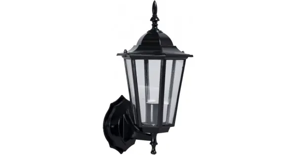 Bestseller Lampa Gradina Corona Negru 1XE27 60W