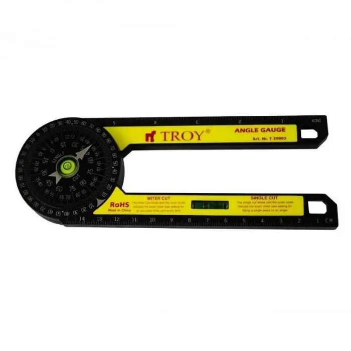 Echer reglabil cu nivela Troy 25903, 300 mm Ieftin