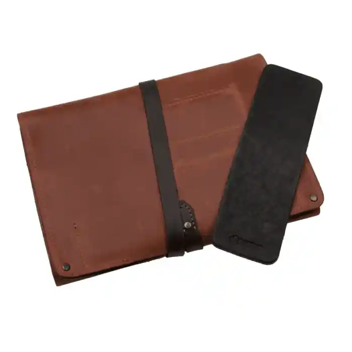 Retur ușor Husa din piele pentru cutite si dalti de sculptura BeaverCraft TR8X