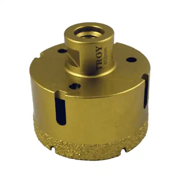 Carota diamantata pentru polizor unghiular Troy 27450-68mm, Ø68 mm Doar azi