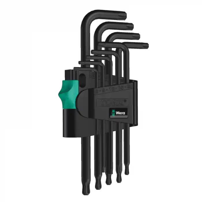 Set chei imbus Hex 967/9 TX 1 Wera 05024242001, 9 piese Calitate înaltă