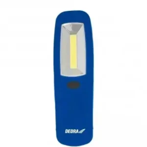 Retur ușor Lanterna 3W COB LED, longitudinala, cu baterii