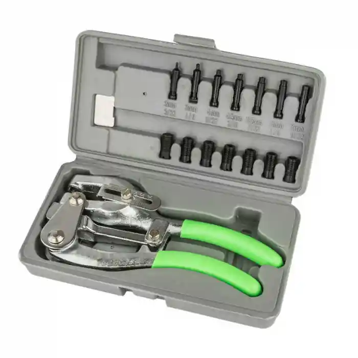 Plată securizată Cleste pentru perforare tabla DBL16 Dema 20630, 6-41 mm, Ø2.38-7.14 mm