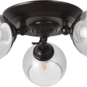 Livrare gratuită Lustra Claire Negru 3xE27 60W