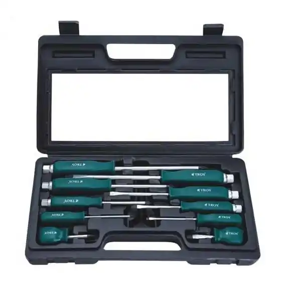 Transport gratuit Trusa surubelnite de impact Troy 22307, 10 piese