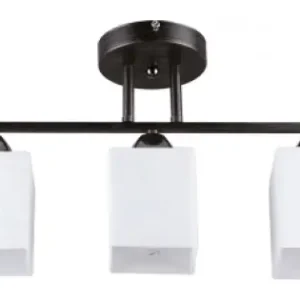 Super ofertă Lustra Elada Alb+Wenge 3XE27 60W