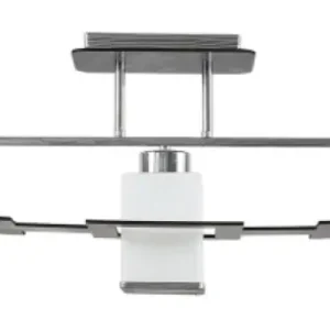 Discount Lustra Kyoto Crom+Negru+Alb 3xE27 60W