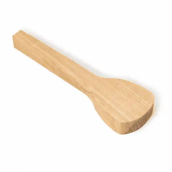 Plată securizată Lemn din cires pentru modelat spatula BeaverCraft B8 Cherry, 265 mm