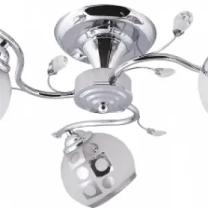 Lustra Luminita Crom 3XE27 60W Lichidare de stoc