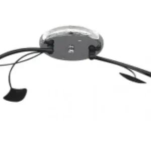 Lustra Oasis Crom+Negru+Alb 2xE27 60W Cumpără online