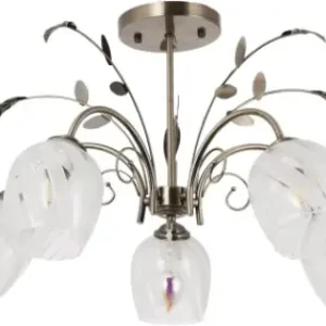 Lichidare de stoc Lustra Octavia Alama 5xE27 60W