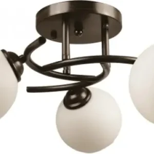 Ofertă limitată Lustra Ramona Wenge+Alb 3XE27 60W