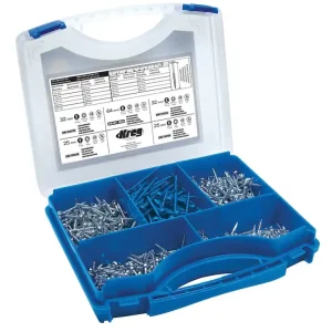 Reducere specială Trusa holtsuruburi pentru gauri in lemn Kreg SK03-INT, Ø8x25-64 mm, 675 bucati