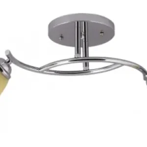 Lustra Silvia Crom+Ananas 2XE27 60W Ofertă de sezon