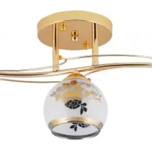 Lustra Vera Auriu 3XE27 60W Plată securizată