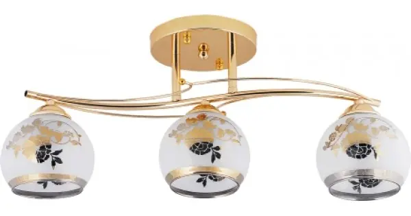 Lustra Vera Auriu 3XE27 60W Plată securizată