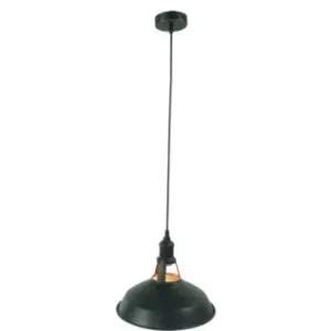 Pendul Graphite Negru+Orange 1xE27 40W Cumpărături sigure