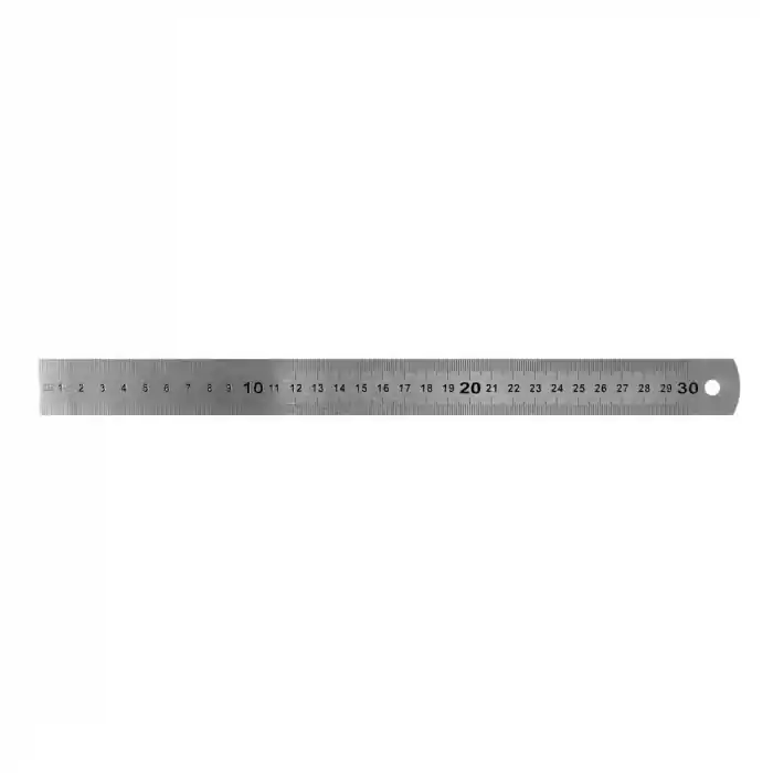 Reducere extra Rigla dubla din otel ROX Wood 153ROX0199, 300 mm