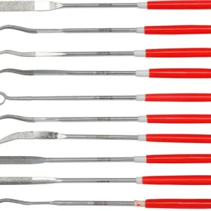 Set pile diamantate 10 buc, 3x140x25mm YT-6145 Ofertă exclusivă