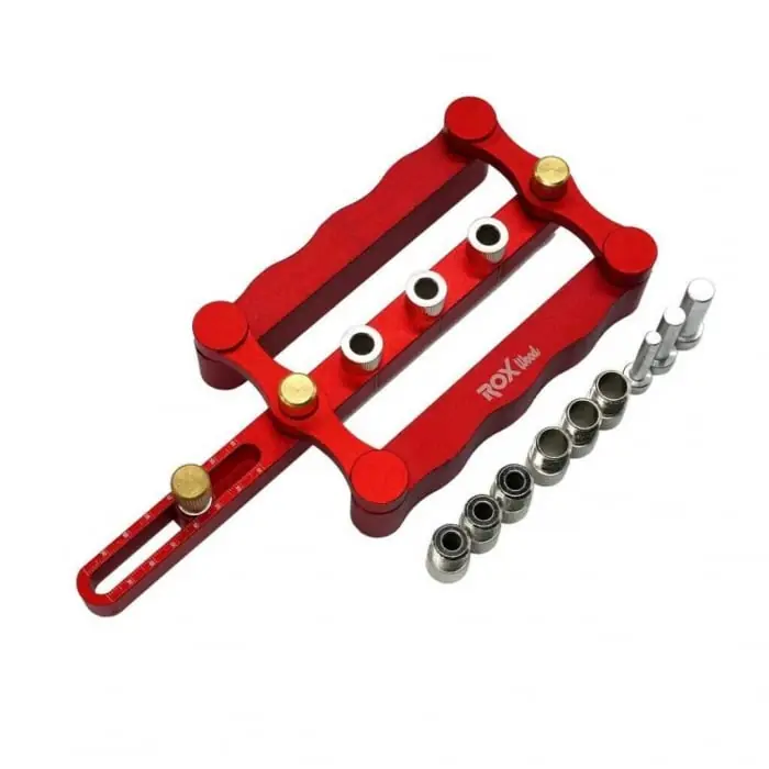 Dispozitiv din aluminiu pentru dibluire cu autocentrare ROX Wood 153ROX0041 Ofertă specială