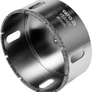 Carota diamantata plSci ceramice 80mm YT-60434 Lichidare de stoc