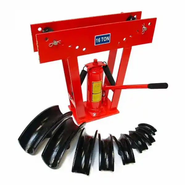 Livrare gratuită Stand hidraulic pentru indoit tevi Dema 24368, 16 tone, 9 piese