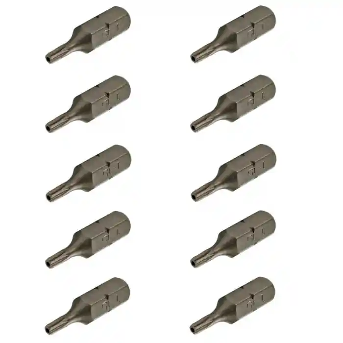 Set de biti torx JeTech T15, 25 mm, 10 buc Doar azi
